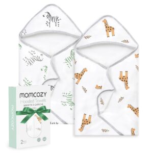 Momcozy Best Wishes Baby Hooded Towel - Bravery