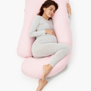 Huggable - U Shaped Cotton Maternity Body Pillow