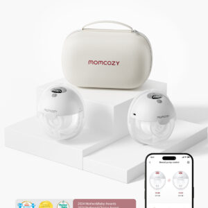 M5 Smart Wearable Breast Pump – Quilly Grey
