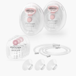 Momcozy Wearable Milk Collection Cups - for Momcozy V Series & Most Traditional Tube-Connected Electric Breast Pumps