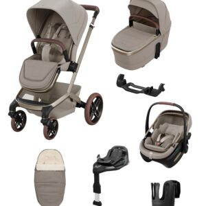 Maxi Cosi Maxi-Cosi Fame Pushchair & Carrycot with Maxi-Cosi Coral Slide Pro Car Seat