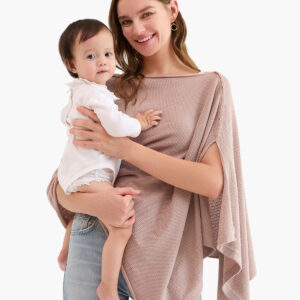 Momcozy Nursing Cover - Soft, Breathable, Multi-Use Privacy Poncho