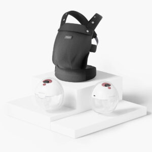 On-the-Go Bundle: M5 Smart Breast Pump and PureHug Baby Carrier