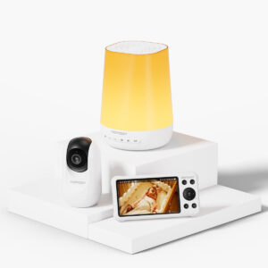 Baby Care Bundle: Smart Baby Sound Machine and Dual-mode Baby Monitor BM04