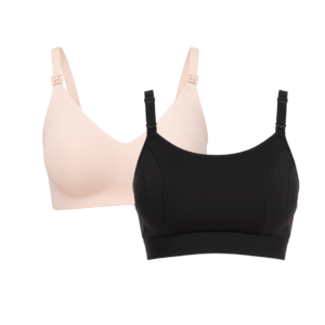 Ultra Soft Seamless Nursing Bra YN21 & The Original: Our Basic Pumping Bra YN08 Bundle