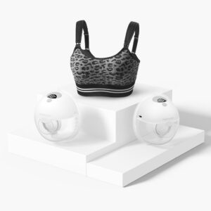 M5 Smart Bra Bundle: Double M5 Smart Breast Pump and 4-in-1 Pumping Bra(YN12)