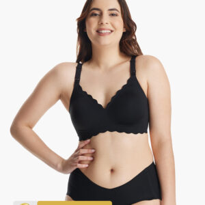Jelly Strip - Seamless Floral Push up Nursing Bra -YN46 1.0