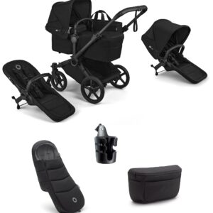 Bugaboo Donkey 6 Double Essential Pushchair Bundle (5 Pieces) (multiple car seat options)