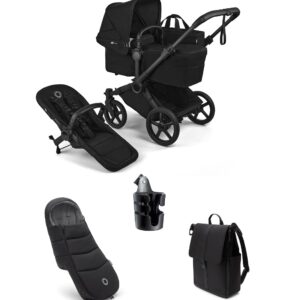 Bugaboo Donkey 6 Single Essential Pushchair Bundle (4 Pieces) (multiple car seat options)