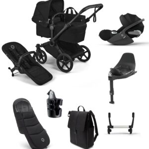 Bugaboo Donkey 6 Single Ultimate Pushchair Bundle (7 Pieces) (multiple car seat options)