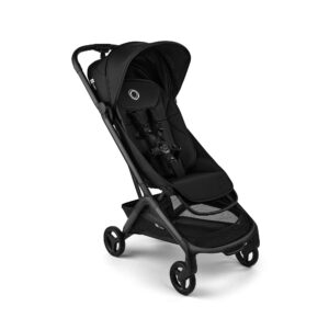 Bugaboo Butterfly 2 Pushchair – Black | Lightweight Travel Buggy for Baby & Toddler | Fast Fold | Lie-Flat Seat | Air-Travel Ready | Car Seat Compatible
