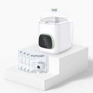 Time-Saving Cleaning Bundle: KleanPal Pro Bottle Washer + 120 Cleaning Tablets