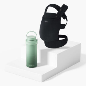 Outing Essentials Bundle: Baby Carrier and Portable Baby Bottle Cooler