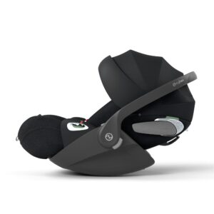 Cybex Cloud T i-Size Baby Car Seat – Sepia Black | Lie-Flat & Recline Function | Safe & Comfortable for Newborns | Travel System Ready