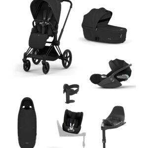 Cybex Priam Pushchair Bundle with Cybex Cloud T i-Size & Sirona T i-Size Car Seat