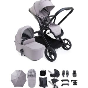 iCandy Core 2 Pushchair & Carrycot Bundle Grey