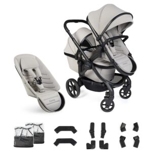 iCandy Peach 8 Double Complete Bundle (multiple car seat options)