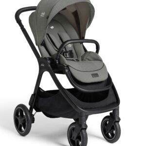 Joie Finiti 4in1 Signature Pushchair – Evergreen | Lightweight 11.2kg Stroller | Lie-Flat Recline | One-Tug Fold | Rear & Forward Facing Seat | All-Terrain PunctureProof Tyres | UPF50+ Canopy
