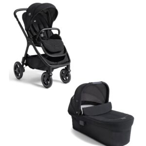 Joie finiti 4in1 Signature Pushchair & Ramble XL Signature Carrycot Bundle- Eclipse