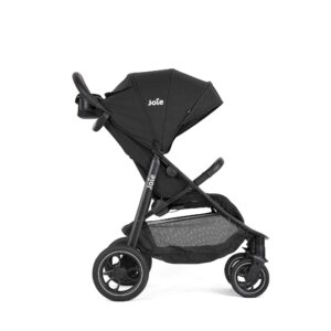 Joie Litetrax Pro Baby Stroller | Shale Black | Birth upto 15kg | Travel Buggy | Newborn Pram | Foldable & Lightweight Pushchair | Babies / Toddler