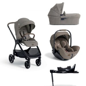 Joie Signature valora pushchair Bundle With Joie I-Level Pro Car Seat (4 Pieces)