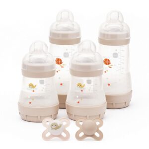 Mam Baby Feed & Soothe Anti Colic Bottles & Soothers Set