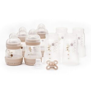 Mam Easy Start Bottle Set | Anti-Colic Baby Bottles with Slow Flow Teats | 3-Piece Set for Newborn Feeding | Newborn Feeding Bottles | Leak Proof Design | Starter Kit For Babies – Pack Of 3