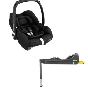 Maxi Cosi Cabriofix Infant Car Seat 2 Piece Bundle: I-Size | Infant Carrycot & Car Seat | Lightweight Baby Travel System | 0