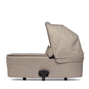 Mamas & Papas Flip XT³ Pushchair Carrycot - Fawn | Newborn Lie Flat Sleep Bed | Soft Cushioned Bassinet Nest | Travel System Pram Attachment | Infant Cozy Comfort Carrier