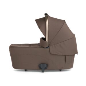 Mamas & Papas Ocarro 2 Carrycot | Newborn to 6 Months | Crema | Lie-Flat Design | Baby Bassinet | Breathable Sleeper | Sun Canopy | Pushchair Accessory | Day & Night Sleeping