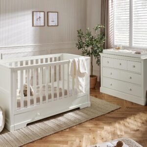 Mamas & Papas Oxford 2 Piece Nursery Furniture Set with Cotbed and Dresser