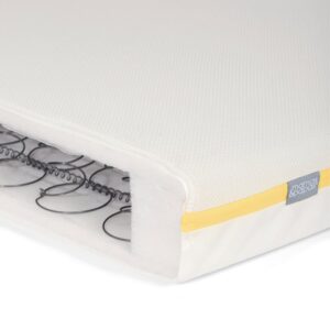 Mamas & Papas Essential Airflow Spring Cot Mattress| Breathable | Easy Clean | Dust Resistant | Anti - Allergy | Memory Form | Thick | Toxin - Free | Comfortable