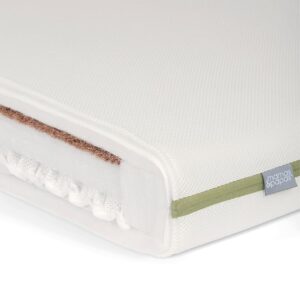 Mamas & Papas Premium Dual Core + Cot Mattress | Breathable | Easy Clean | Dust Resistant | Anti - Allergy | Memory Form | Pocket Spring | Thick | Toxin - Free | Comfortable