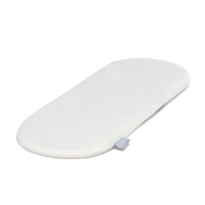Mamas & Papas Moses Basket Mattress | 740 x 280mm | Supportive Fibre | Washable, Breathable & Hypoallergenic | Cool & Temperature Regulating Bedding For Baby / Infant