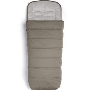 Mamas & Papas Flip XT3 Footmuff - Sage Gray | Newborn Cozy Sleep Nest | Soft Knit Fleece Liner | Warm Stroller Pram Cover | Baby Wrap | Infant Comfort Cocoon