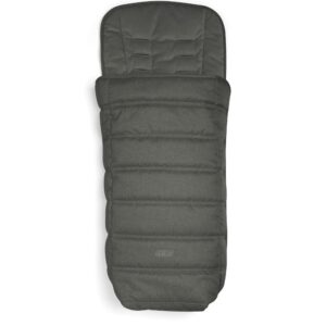 Mamas & Papas Flip XT3 Footmuff - Harbour Grey | Newborn Cozy Sleep Nest | Plush Fleece Warm Liner | Stroller Pram Cover | Baby Wrap | Infant Cocoon Travel Essential