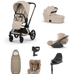 Mamas & Papas Cybex e-Priam Pushchair Bundle with Cybex Cloud T i-Size & Sirona T i-Size Car Seat
