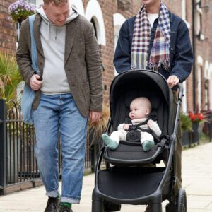 Mamas & Papas Ocarro 2 Pushchair / Pram / Buggy | Birth to 4 Years / Toddler | Eclipse | Compact One-Piece Fold | Lightweight & Portable | All-Terrain Wheels for Off-Road Use | Luxury Baby Stroller with Car Seat Compatibility