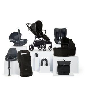 Mamas & Papas Vardo Pushchair Baby to Toddler Travel Bundle (multiple car seat options)