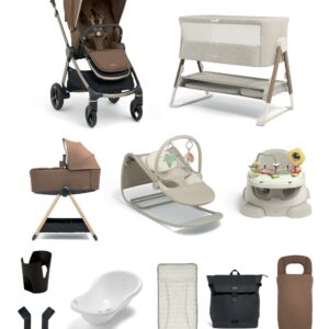 Mamas & Papas Vardo Pushchair Ultimate Newborn Bundle (12 Pieces) (multiple car seat options)