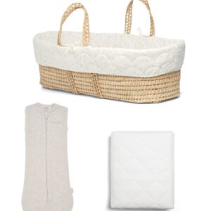 Mamas & Papas Moses Basket & Swaddle Bundle (3 Pieces)