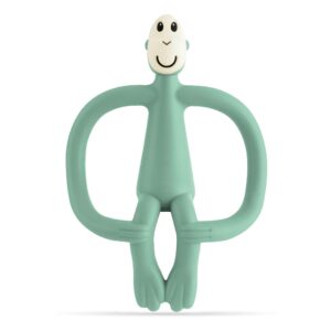 Matchstick Monkey Original Teething Toy in Mint Green | Soothing & Teething Toy | At Mamas & Papas