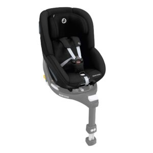 Maxi Cosi Pearl 360 Car Seat | Authentic Black | Birth to 4 Years | Easy-In Harness | ISOFIX Compatible | Safe Travel Car Seat for Babies & Toddlers