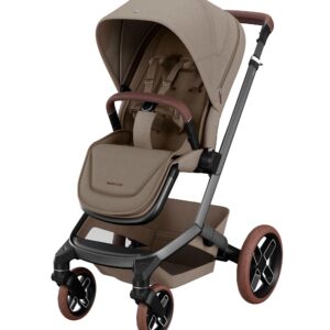 Maxi Cosi Fame Pushchair – Twillic Truffle with Brown Wheels