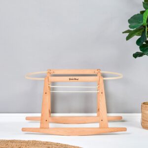 The Little Green Sheep Moses Basket Rocking Stand