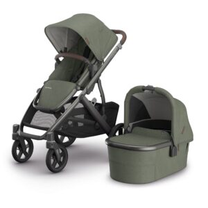 UPPAbaby VISTA V3 Pushchair – C | Newborn to 4 Years | Travel System Compatible | Bassinet & Toddler Seat | Lightweight & Foldable | Baby Stroller